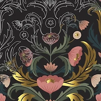 Brea Reese™ 9" x 12" Fall Florals Scratch Art Paper Pad