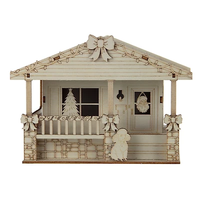 5" DIY Villages Retro LED Wood Décor by Make Market®