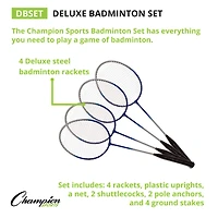 Deluxe Badminton Set