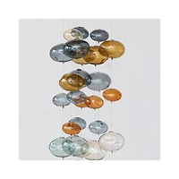 Hello Honey® 4ft. Blue Azure Bubbles Hand-Blown Glass Garland