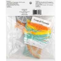 5" x 5" Citrus Needlepoint Kit by Loops & Threads®