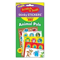Trend Enterprises® Animal Pals Stinky Stickers® Variety Pack, 2 Packs of 385