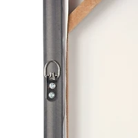 Wooden Geometric Mixed Media Home Wall Décor with Black Frames, Pack of 2 