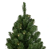 4ft. Pre-Lit Noble Fir Artificial Christmas Tree, Clear Lights