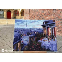 Merejka Paris Evening Deja Vu Counted Cross Stitch Kit