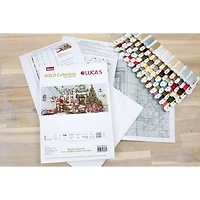 Luca-s Santa interior Counted Cross-Stitch Kit