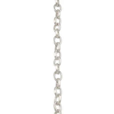 Silver Cable Necklace by Bead Landing™