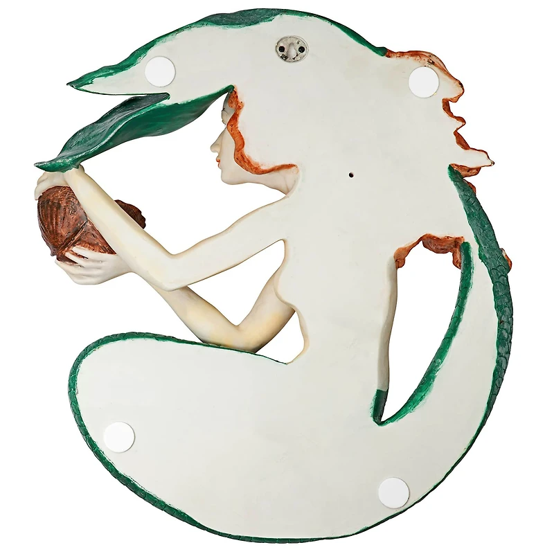 Design Toscano Misty Mae Siren of the Sea Mermaid Wall Sculpture