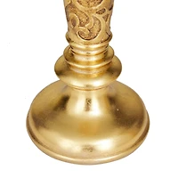 Gold Traditional Candle Holder Set