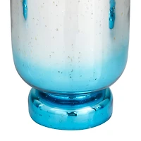 Blue Coastal Candle Holder Set