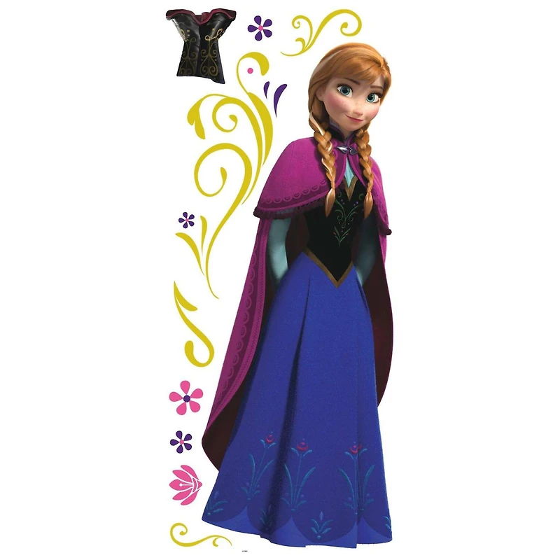 RoomMates Disney® Frozen Anna's Cape Peel & Stick Giant Wall Decals