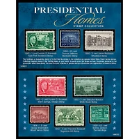 Presidential Homes Stamp Collection