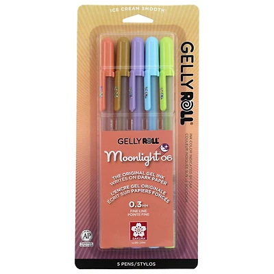 Gelly Roll® Moonlight® 06 Fine Point Gel Pen 5 Color Set