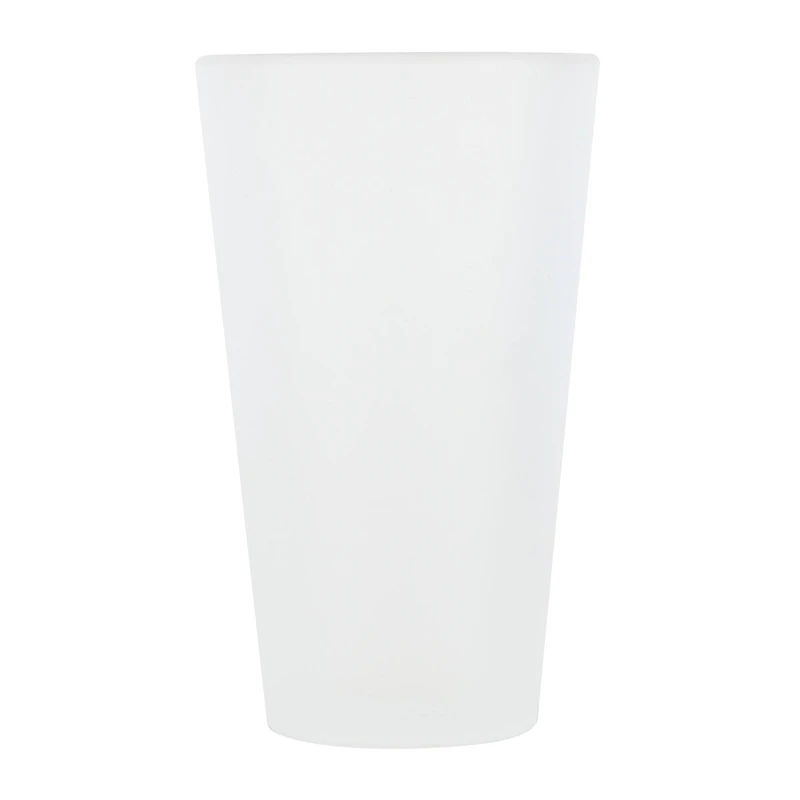 16oz. Frosted Glass Sublimation Tumbler by Make Market®