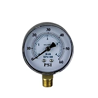 3.25" Side Mount Pressure Gauge for Pool Pump