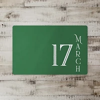 March 17 18" x 27" Floor Mat