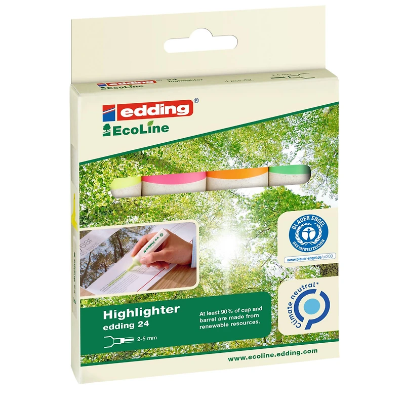 edding® 24 Ecoline Highlighter Set