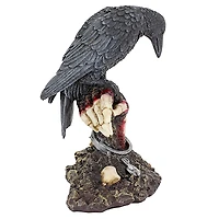 Design Toscano The Raven's Perch Zombie Statue