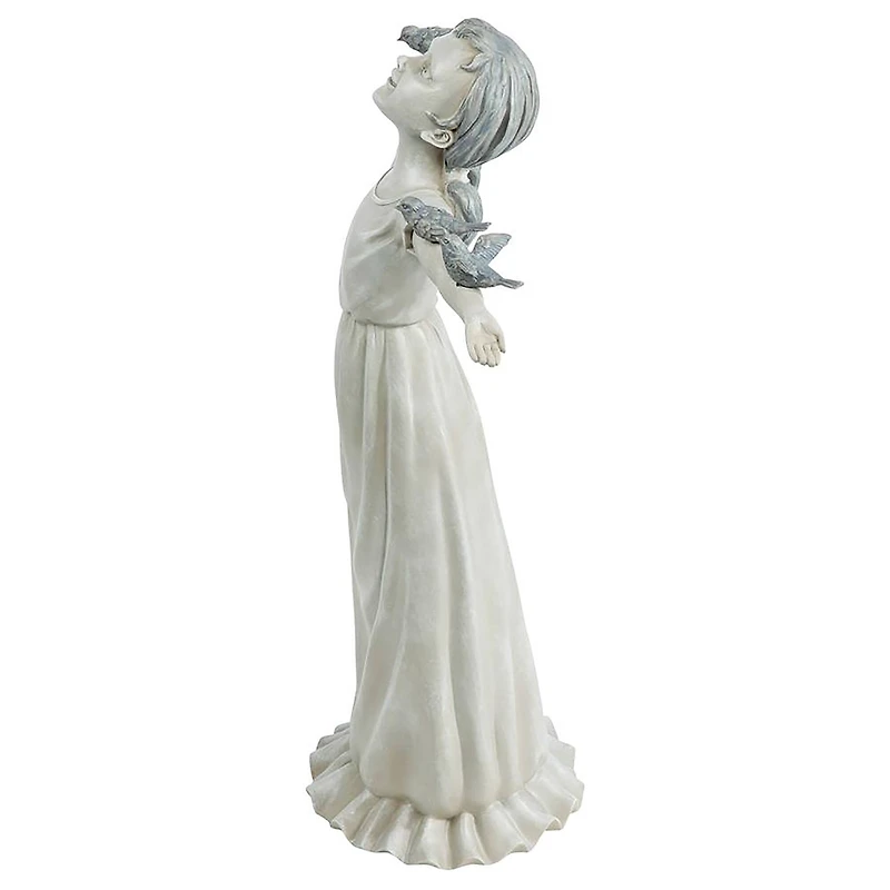 Design Toscano 29.5" Basking in God's Glory Little Girl Statue