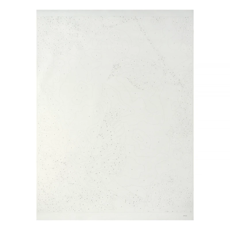 16" x 20" Hummingbirds with Flowers Paint-by-Number Kit with Wood Display Hanger by Artist's Loft®