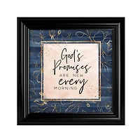 God's Promises Are New Heaven Sent Framed Plaque