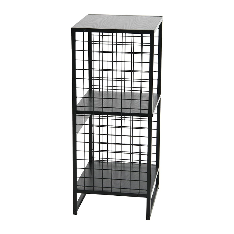 Household Essentials 28" Trellis 2 Compartment Storage Bookshelf