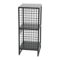 Household Essentials 28" Trellis 2 Compartment Storage Bookshelf
