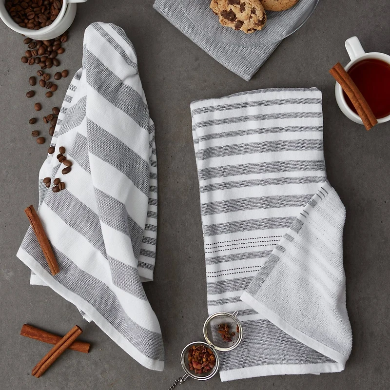 DII® Mineral French Terry Dish Towels, 3ct.