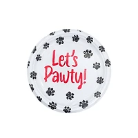 Assorted Pet Picks 7" Pet Party Plastic Plates, 5pc. by Fab Finds