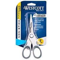 Westcott® 5" Titanium Bonded Non-Stick Scissors