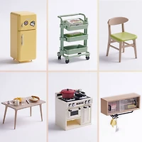 Rolife® Super Creator Happy Meals Kitchen DIY Miniature Kit