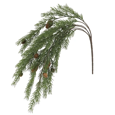 33" Deluxe Hanging Pine & Pinecone Bush by Ashland®