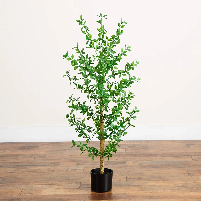 4ft. Artificial Shady Lady Black Olive Tree