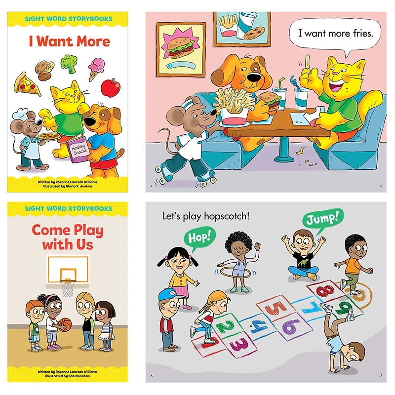 Sight Word Story Book Set 4
