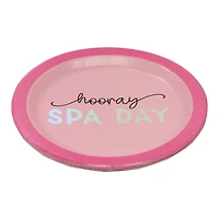 7" Spa Day Snack Plates, 8ct. by Celebrate It™