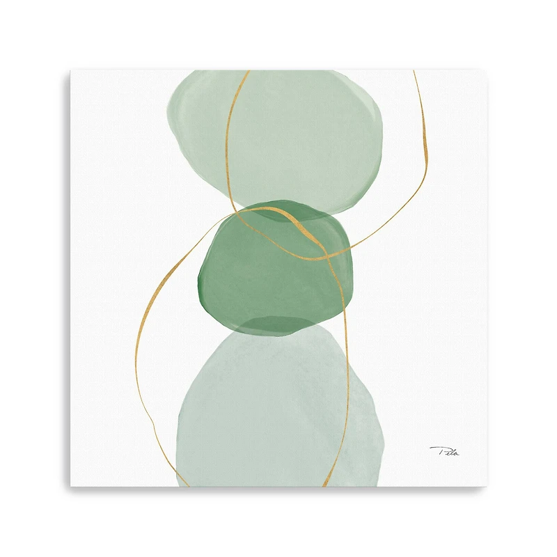 Pastel Circles III Canvas Giclee