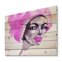 Designart - Afro American Woman Fashion Portrait
