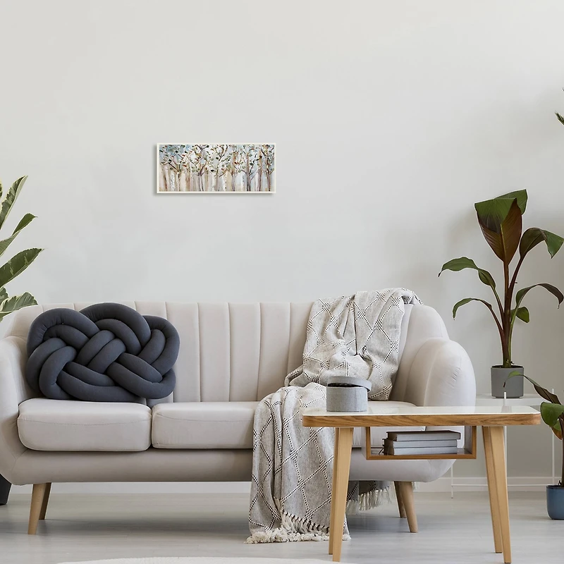 Stupell Industries Bare Branch Trees Abstract Painting