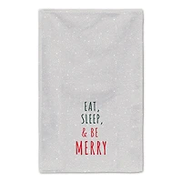 Eat Sleep Be Merry Sloth Tea Towels - Set of 2