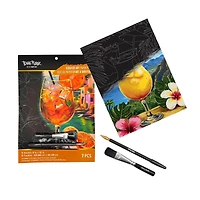 Brea Reese™ 9" x 12" Sippin' on Sunshine Scratch Art Paper Pad