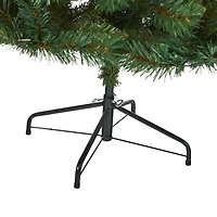 6ft. Pre-Lit Rocky Mountain Mixed Pine Artificial Christmas Tree, 300 LED Lights