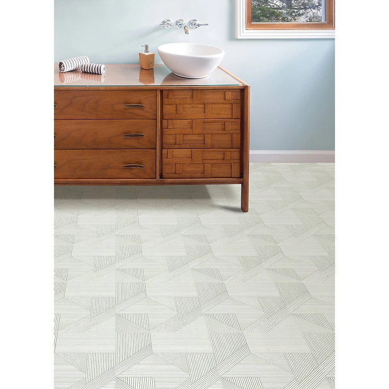 FloorPops Frey Neutral Peel & Stick Floor Tiles