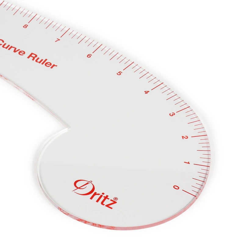 Dritz® 12" Clear Curved Ruler For Pattern Drafting