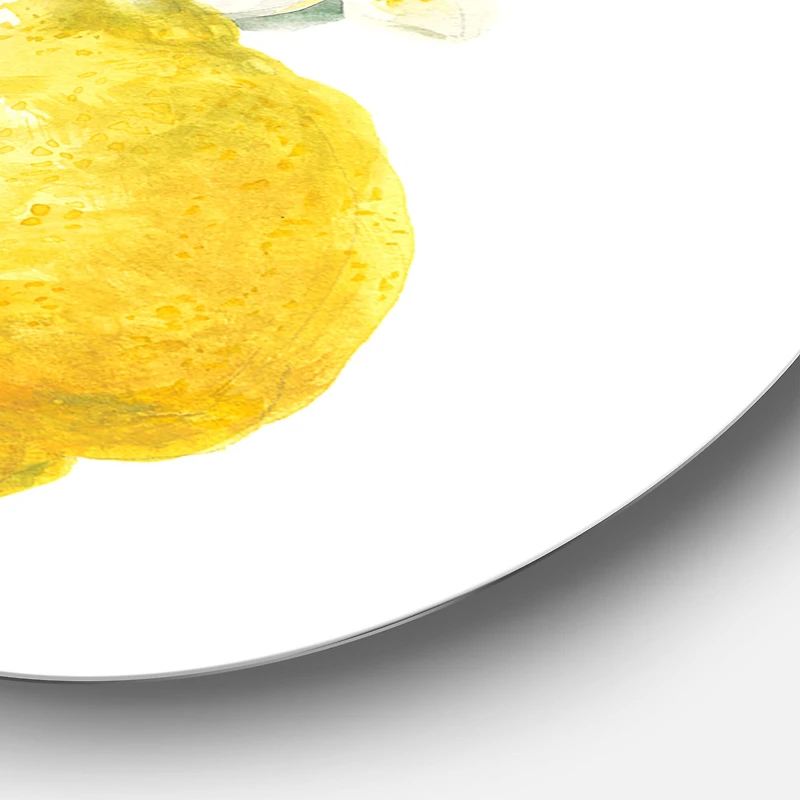 Designart - Floursack Lemon I