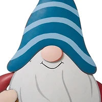 Glitzhome® 3ft. Multi-Functional Metal Gnome Yard Stake, 3ct.