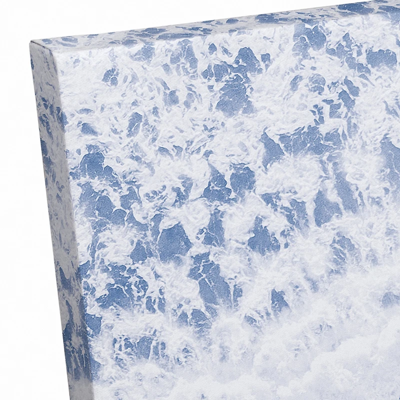 Aerial Beach Shore Canvas Wall Art