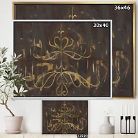 Designart - Glam Gold Chandelier