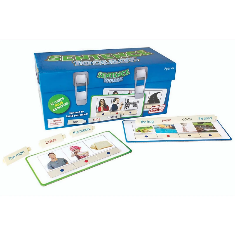 Junior Learning® Sentence Toolbox Sentence Building Game