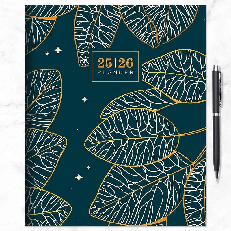 TF Publishing 2025-2026 Night Foliage Large Monthly Planner