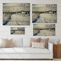 Designart - Country Road In Winter Times II